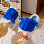 PANTOUFLE ANIMAUX MARIN - Vignette | Pantouflechic