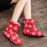 PANTOUFLE BOTTES DE NOÊL - Vignette | Pantouflechic