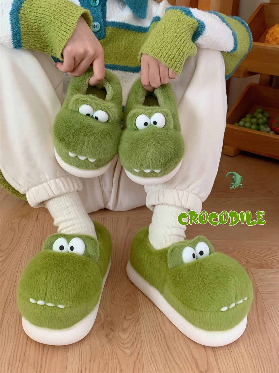 PANTOUFLECROCODILE