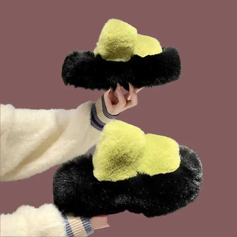 PANTOUFLE GRENOUILLE DUVETEUSES My Store