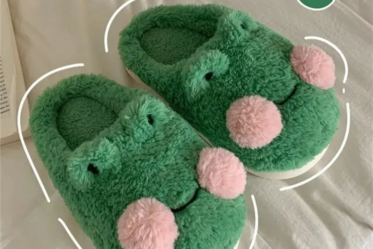 PANTOUFLEGRENOUILLEVERT