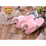 PANTOUFLES ANIMÉ CANARD ROSE - Vignette | Pantouflechic