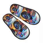 PANTOUFLES GROS MACHINE - Vignette | Pantouflechic