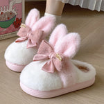 PANTOUFLES LAPIN FILLETTE - Vignette | Pantouflechic