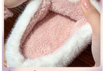 PANTOUFLES LAPIN FILLETTE - Vignette | Pantouflechic