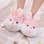 PANTOUFLES LAPIN ROSE - Vignette | Pantouflechic