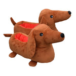 PANTOUFLES MARRON - Vignette | Pantouflechic
