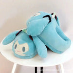 PANTOUFLES MIGNONNES BLEU - Vignette | Pantouflechic