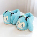 PANTOUFLES MIGNONNES BLEU - Vignette | Pantouflechic