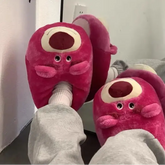 PANTOUFLESPELUCHEROUGE