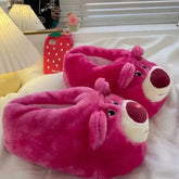 PANTOUFLESPELUCHEROUGE2