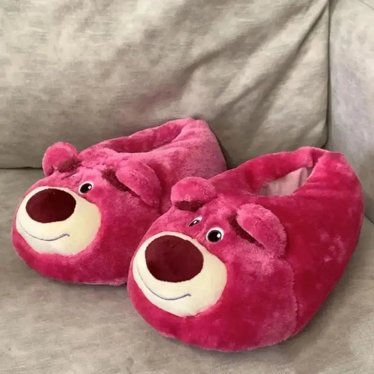 PANTOUFLESPELUCHEROUGE4