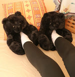 PANTOUFLES  PELUCHEUSE OURS - Vignette | Pantouflechic