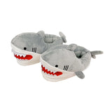 PANTOUFLES REQUIN GRIS - Vignette | Pantouflechic
