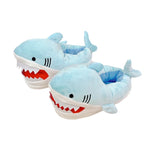 PANTOUFLES REQUIN GRIS - Vignette | Pantouflechic