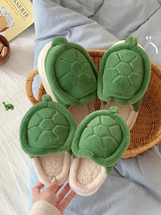 PANTOUFLES TORTUE