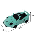 PANTOUFLES BLEU CAR - Vignette | Pantouflechic