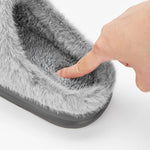PANTOUFLES EN PEAU DE CUIR - Vignette | Pantouflechic