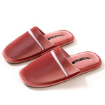 PANTOUFLES  EN VELOURS ROUGE - Vignette | Pantouflechic