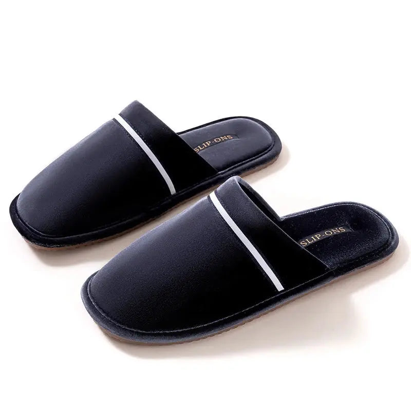 PANTOUFLES  EN VELOURS ROUGE 6