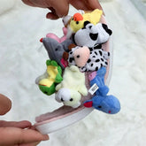 PANTOUFLES MULTICOLORES