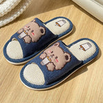 PANTOUFLES À POMPON - Vignette | Pantouflechic