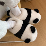 PANTOUFLES SOUPLES NOIR ET BLANC - Vignette | Pantouflechic