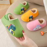 PANTOUFLES DINOSAURE GARÇON FILLE - Vignette | Pantouflechic