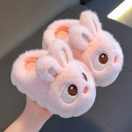 PANTOUFLES LAPIN POUR FILLETTE - Vignette | Pantouflechic