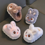 PANTOUFLES LAPIN POUR FILLETTE - Vignette | Pantouflechic