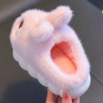 PANTOUFLES LAPIN POUR FILLETTE - Vignette | Pantouflechic