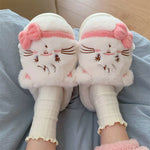 PANTOUFLES REMBOURRÉES EN COTON FILLE - Vignette | Pantouflechic