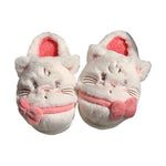 PANTOUFLES REMBOURRÉES EN COTON FILLE - Vignette | Pantouflechic