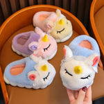 PANTOUFLES LICORNE POUR ENFANT - Vignette | Pantouflechic