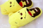 PANTOUFLES SMILEY POUR GARÇON - Vignette | Pantouflechic